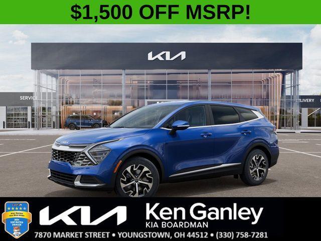 new 2025 Kia Sportage car, priced at $30,840