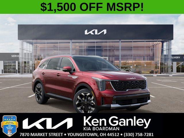 new 2025 Kia Sorento car, priced at $43,905
