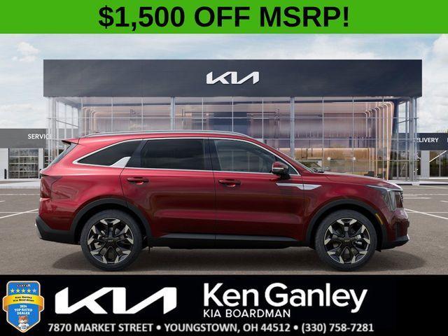 new 2025 Kia Sorento car, priced at $43,905