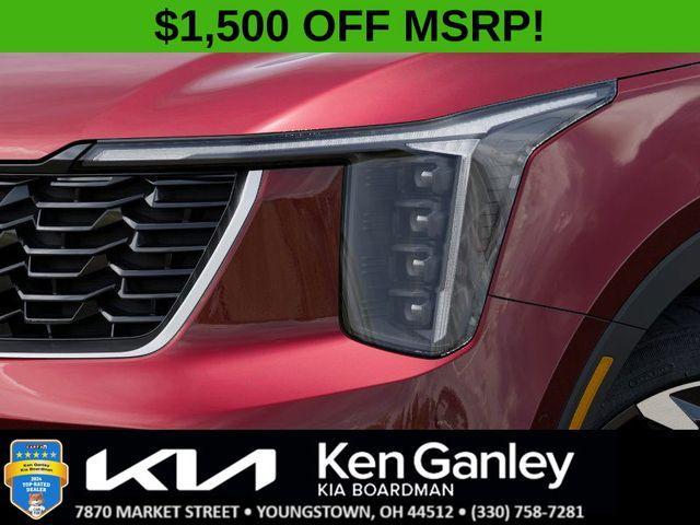 new 2025 Kia Sorento car, priced at $43,905