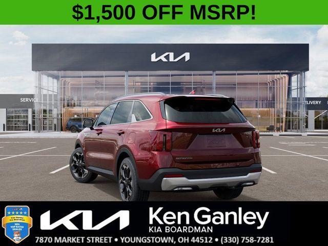 new 2025 Kia Sorento car, priced at $43,905