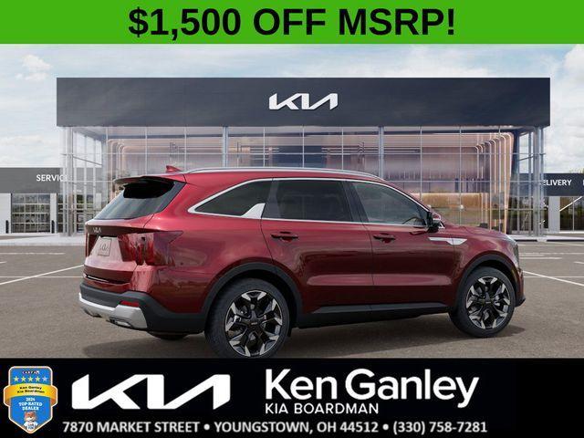 new 2025 Kia Sorento car, priced at $43,905