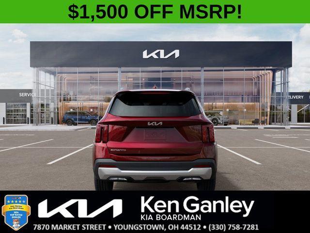 new 2025 Kia Sorento car, priced at $43,905
