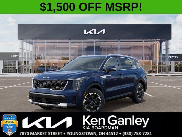 new 2025 Kia Sorento car, priced at $36,805
