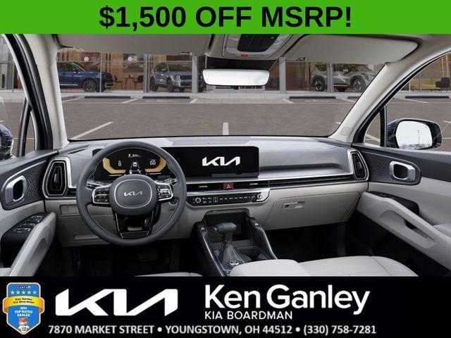new 2025 Kia Sorento car, priced at $36,805