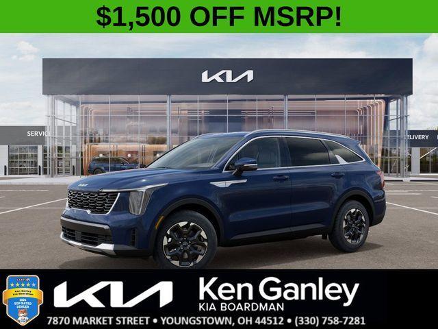 new 2025 Kia Sorento car, priced at $36,805