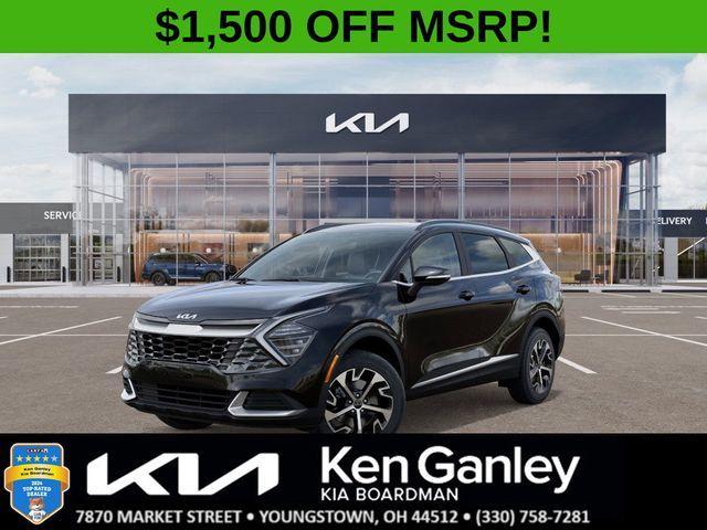 new 2025 Kia Sportage Hybrid car, priced at $35,540