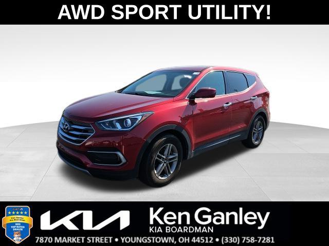 used 2017 Hyundai Santa Fe Sport car, priced at $15,039