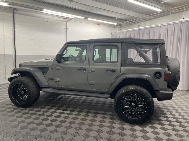 used 2022 Jeep Wrangler Unlimited car, priced at $29,895