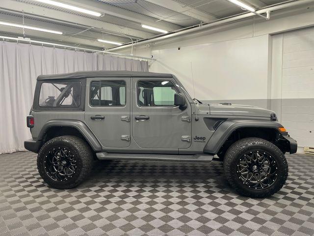 used 2022 Jeep Wrangler Unlimited car, priced at $29,895
