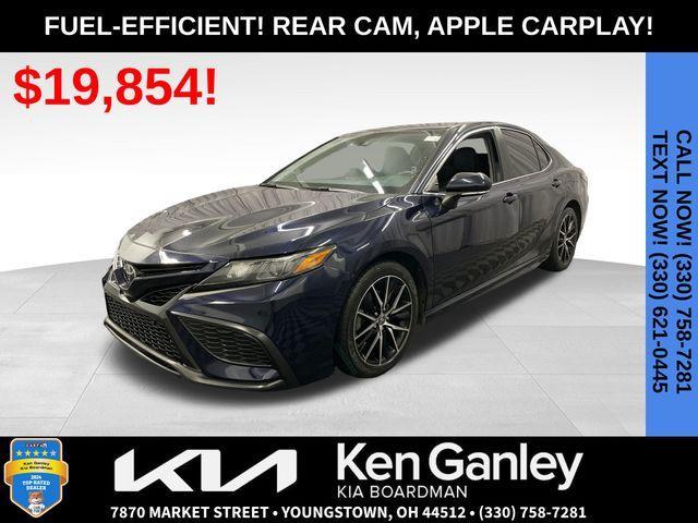 used 2021 Toyota Camry car, priced at $19,854