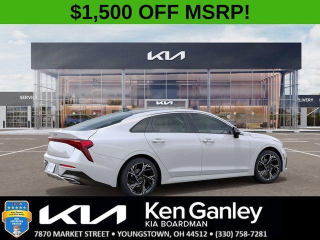 new 2025 Kia K5 car, priced at $33,425