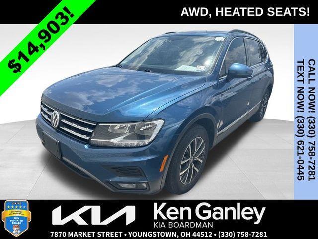 used 2018 Volkswagen Tiguan car, priced at $14,903