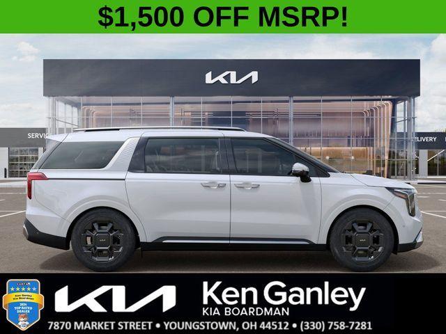 new 2025 Kia Carnival Hybrid car, priced at $53,365