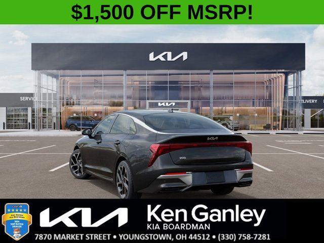 new 2025 Kia K5 car, priced at $36,010