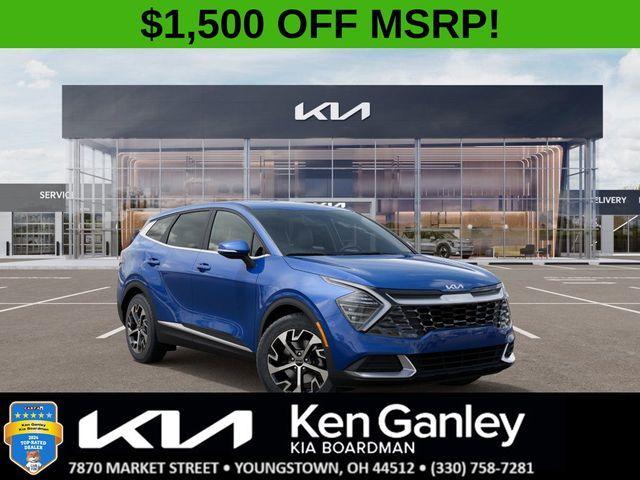 new 2025 Kia Sportage car, priced at $30,840