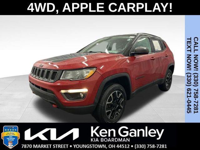 used 2019 Jeep Compass car, priced at $18,451