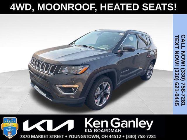 used 2018 Jeep Compass car, priced at $17,444