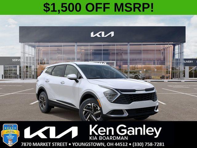 new 2025 Kia Sportage Hybrid car, priced at $32,335