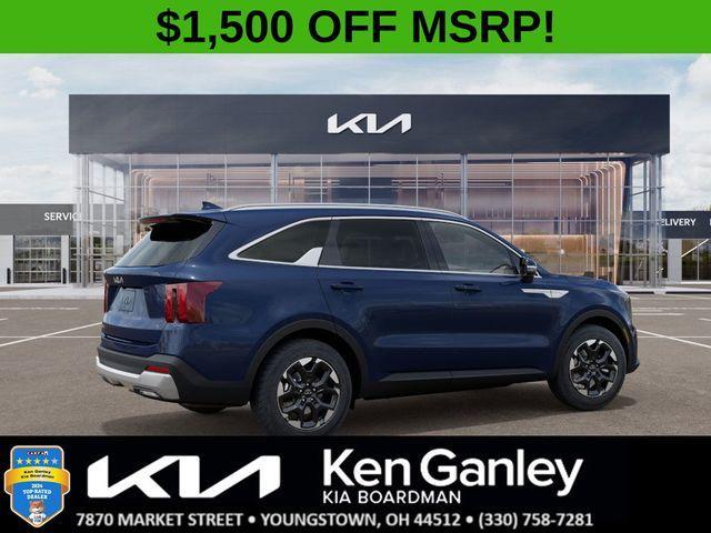 new 2025 Kia Sorento car, priced at $38,135