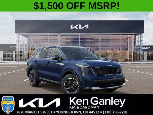 new 2025 Kia Sorento car, priced at $38,135