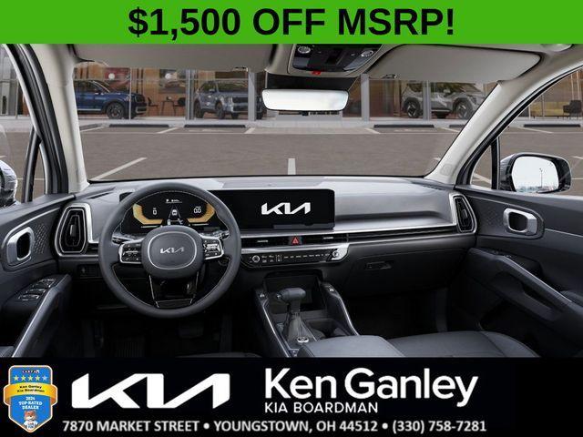 new 2025 Kia Sorento car, priced at $40,180