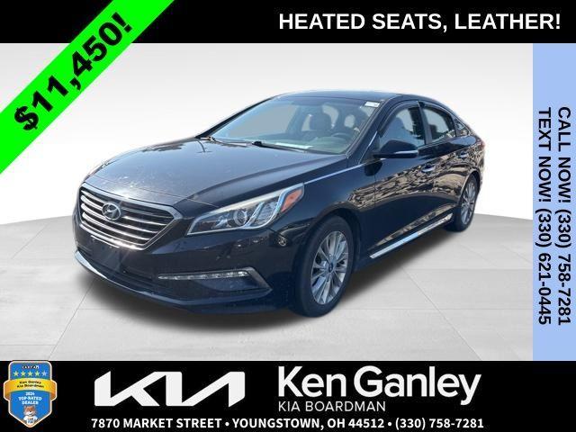 used 2015 Hyundai Sonata car, priced at $11,450