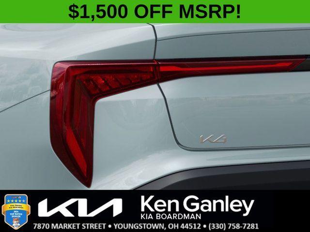 new 2025 Kia K4 car, priced at $25,145