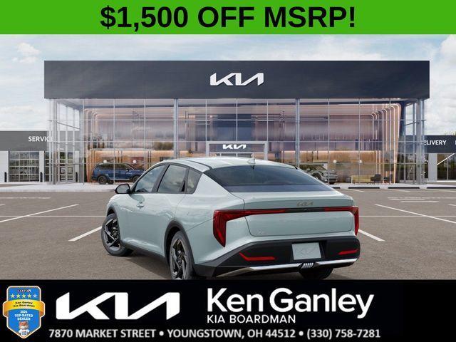 new 2025 Kia K4 car, priced at $25,145