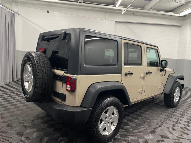 used 2016 Jeep Wrangler Unlimited car, priced at $20,623