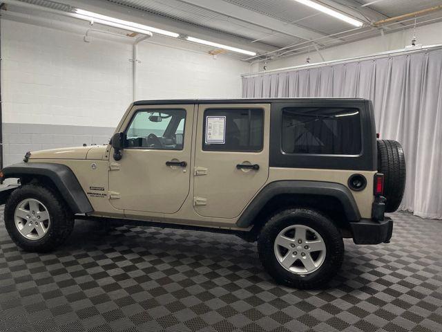 used 2016 Jeep Wrangler Unlimited car, priced at $20,623