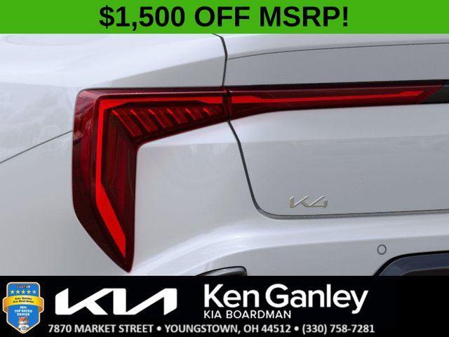 new 2025 Kia K4 car, priced at $31,840