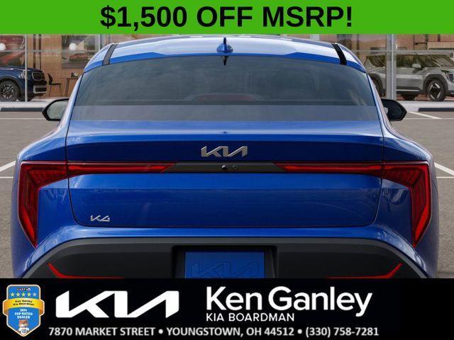 new 2025 Kia K4 car, priced at $24,145
