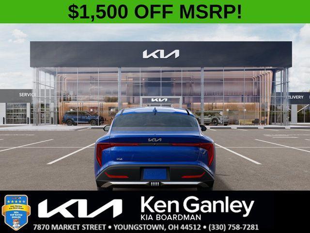 new 2025 Kia K4 car, priced at $24,145