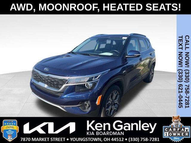 used 2021 Kia Seltos car, priced at $20,763