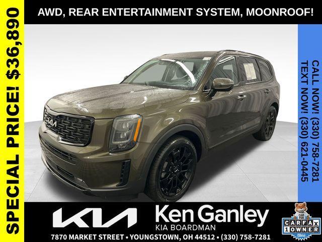 used 2022 Kia Telluride car, priced at $36,890