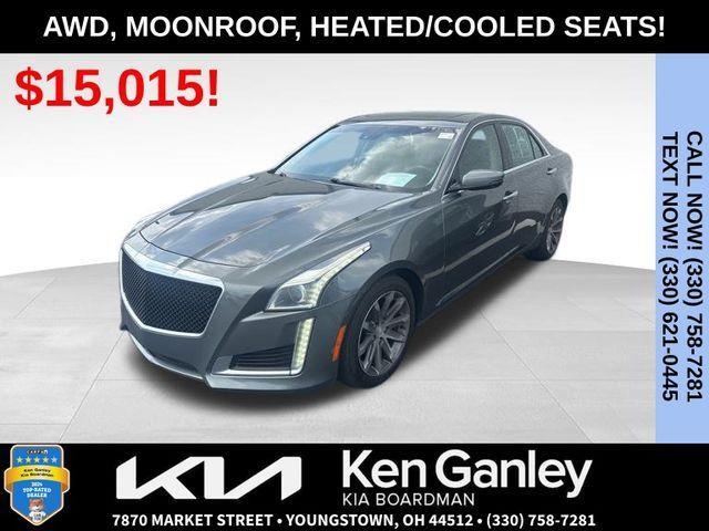 used 2016 Cadillac CTS car, priced at $15,015