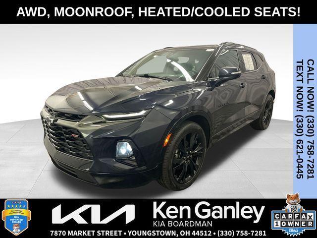 used 2021 Chevrolet Blazer car, priced at $28,595