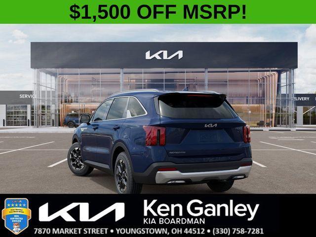 new 2025 Kia Sorento car, priced at $38,135