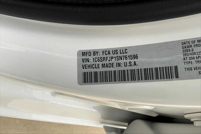 new 2025 Ram 1500 car, priced at $73,665