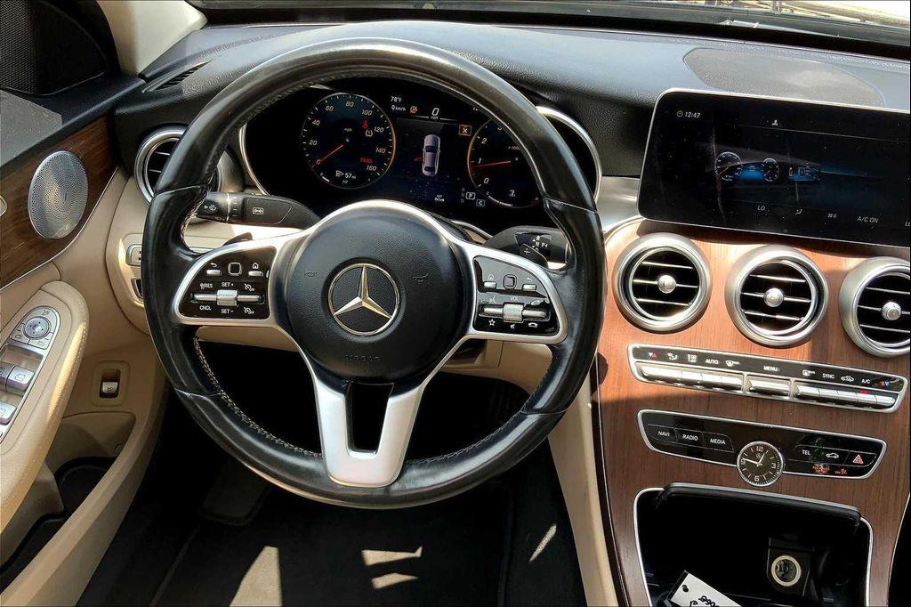 used 2021 Mercedes-Benz C-Class car, priced at $21,999