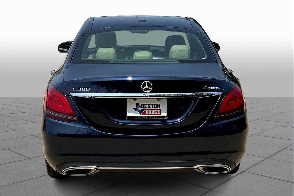 used 2021 Mercedes-Benz C-Class car, priced at $21,999