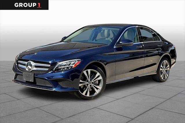 used 2021 Mercedes-Benz C-Class car, priced at $27,990