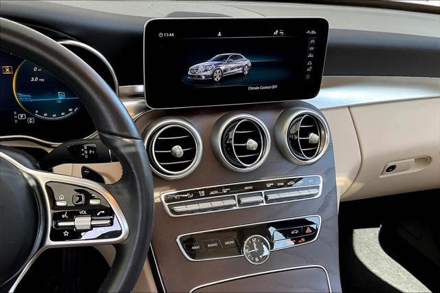 used 2021 Mercedes-Benz C-Class car, priced at $28,990
