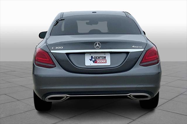 used 2021 Mercedes-Benz C-Class car, priced at $26,990