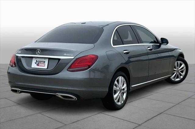 used 2021 Mercedes-Benz C-Class car, priced at $26,990