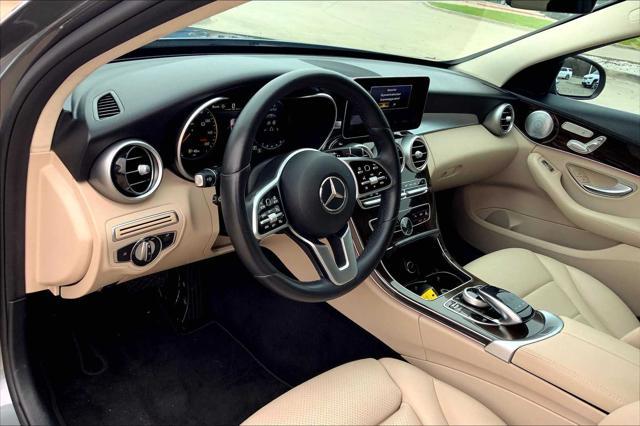 used 2021 Mercedes-Benz C-Class car, priced at $26,990