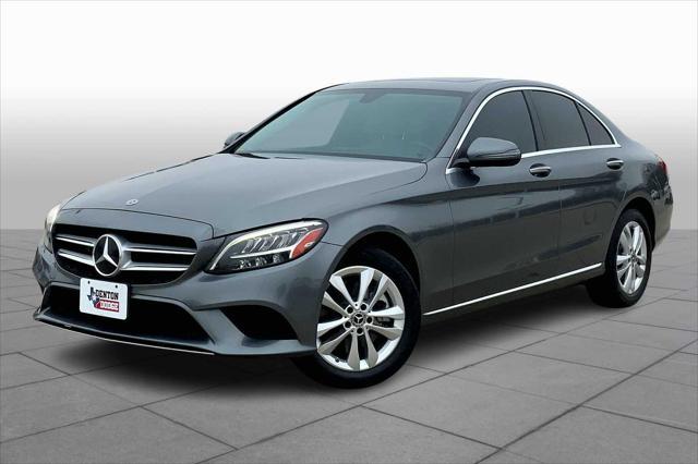 used 2021 Mercedes-Benz C-Class car, priced at $26,490