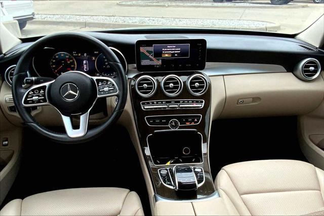 used 2021 Mercedes-Benz C-Class car, priced at $26,990