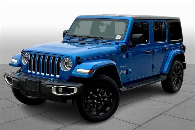 used 2022 Jeep Wrangler Unlimited 4xe car, priced at $32,990